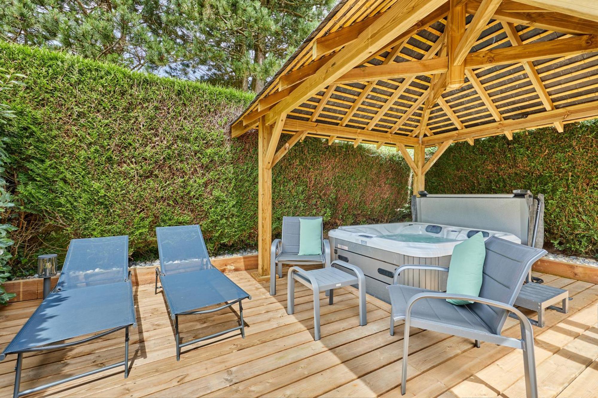Ablon Domaine Du Gros Chene - Terrasses Avec Jacuzzis Privatifs 아파트 외부 사진